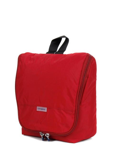 GLOBAL TA Toilet kit with hook RED - Travel Accessories