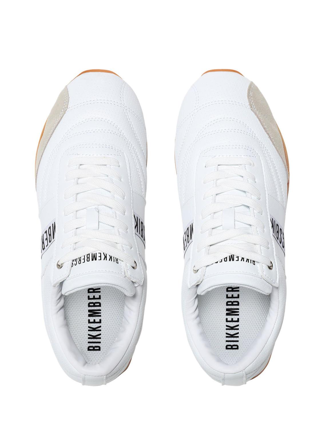 Bikkembergs Soccer Leather Sneakers White Buy At Outlet Prices