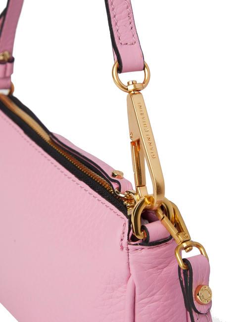 BROOKE Leather bag with shoulder strap rose - Women’s Bags