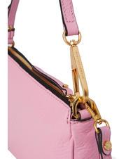 GIANNI CHIARINI BROOKE Leather bag with shoulder strap rose - Women’s Bags - 3