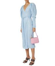 GIANNI CHIARINI BROOKE Leather bag with shoulder strap rose - Women’s Bags - 4