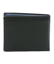 SPALDING COLOR WALLET Leather wallet, with coin purse black/navy - Men’s Wallets - 4