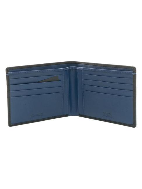 COLOR WALLET Leather wallet black/navy - Men&rsquo;s Wallets