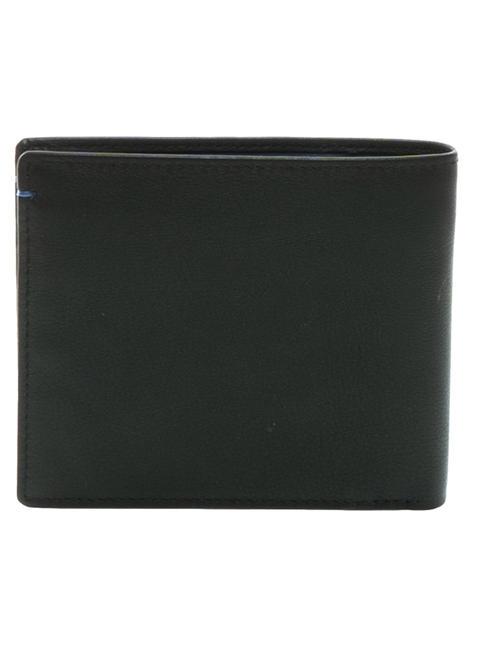 COLOR WALLET Leather wallet black/navy - Men&rsquo;s Wallets
