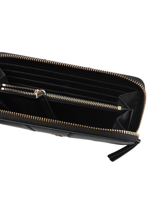 YUMA Large zip around wallet BLACK - Women&rsquo;s Wallets