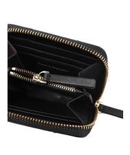 TRUSSARDI YUMA Small zip around leather wallet BLACK - Women&rsquo;s Wallets - 2