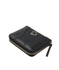 TRUSSARDI YUMA Small zip around leather wallet BLACK - Women&rsquo;s Wallets - 4