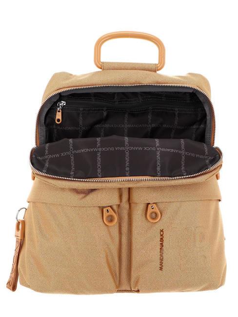 MD20 Lux Shoulder backpack, iridescent effect mustard lux - Women’s Bags