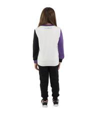 JOHN RICHMOND DASBER Cotton sweatshirt and trousers tracksuit cloud/blk - Children's tracksuits - 4