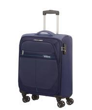 AMERICAN TOURISTER DEEP DIVE Set of 3 trolleys: cabin, medium and large expandable navy / blue - Trolley Set - 3