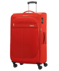 AMERICAN TOURISTER DEEP DIVE Set of 3 trolleys: cabin, medium and large expandable red / gray - Trolley Set - 5