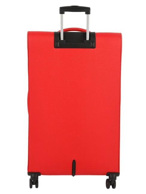 DEEP DIVE Large expandable trolley red / gray - Semi-rigid Trolley Cases