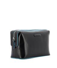 PIQUADRO BLUE SQUARE Leather Beauty - Beauty Case