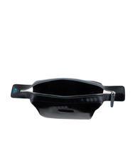 PIQUADRO BLUE SQUARE Leather Beauty Black - Beauty Case - 4