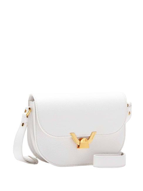 DEW Hammered leather shoulder bag brilliant white - Women&rsquo;s Bags