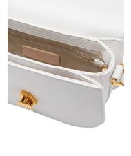 COCCINELLE DEW Hammered leather shoulder bag brilliant white - Women&rsquo;s Bags - 5