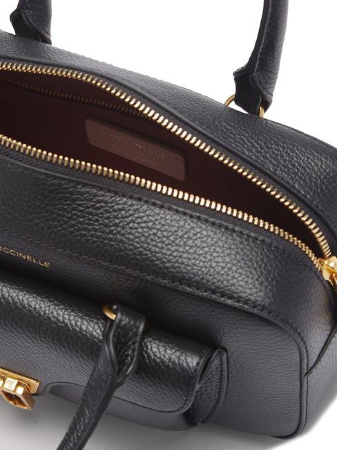 BEAT SOFT Leather handbag with shoulder strap Black - Women&rsquo;s Bags