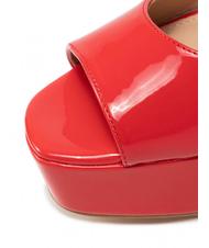 GUESS CAMPIONARIO - ALDEN2 D&Eacute;COLLET&Eacute; RED - Women&rsquo;s shoes - 6