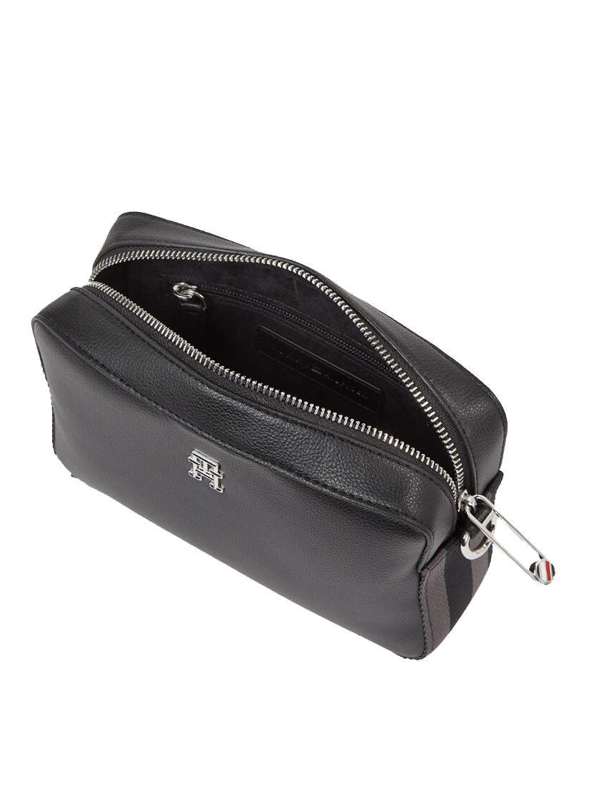 Tommy Hilfiger Th Essential Sc Shoulder Camera Bag Black - Buy At 