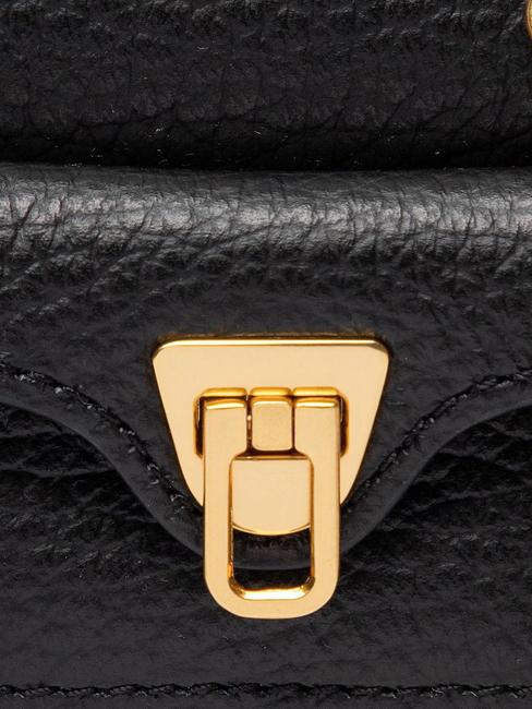 BEAT SOFT Leather clutch / coin purse Black - Women&rsquo;s Wallets