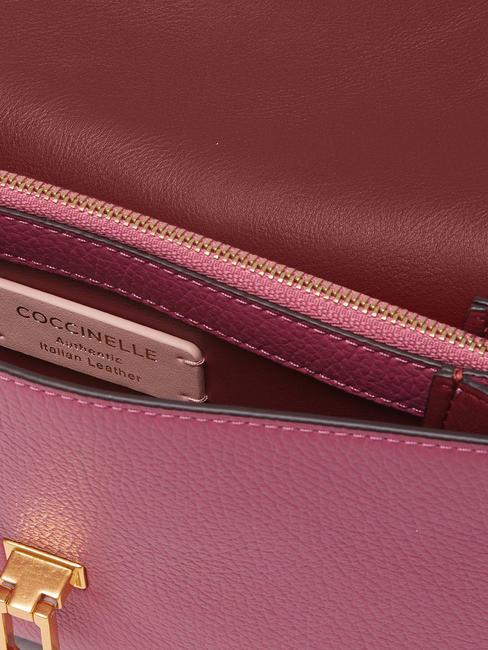 BEAT SOFT Shoulder bag, in leather pulp pink - Women&rsquo;s Bags