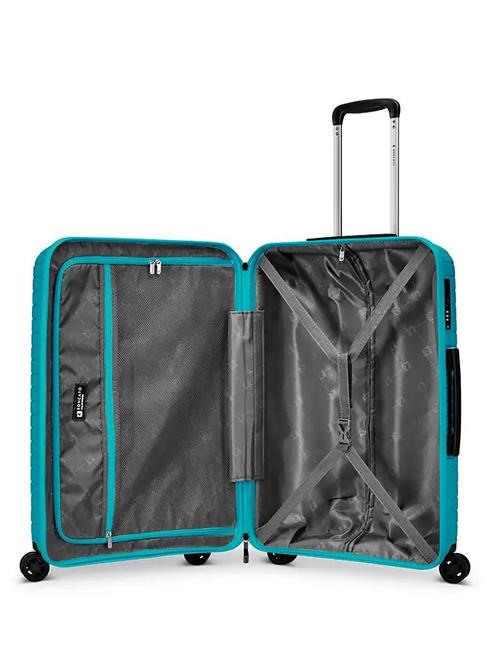 HEXA Set of 3 trolleys: cabin + medium + large blue river - Trolley Set