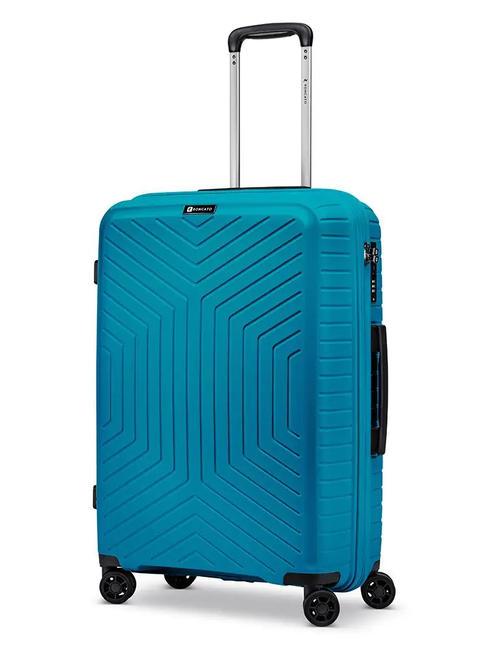 HEXA Set of 3 trolleys: cabin + medium + large blue river - Trolley Set