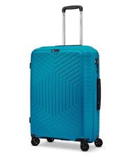 R RONCATO HEXA Set of 3 trolleys: cabin + medium + large blue river - Trolley Set - 4