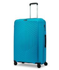R RONCATO HEXA Set of 3 trolleys: cabin + medium + large blue river - Trolley Set - 5