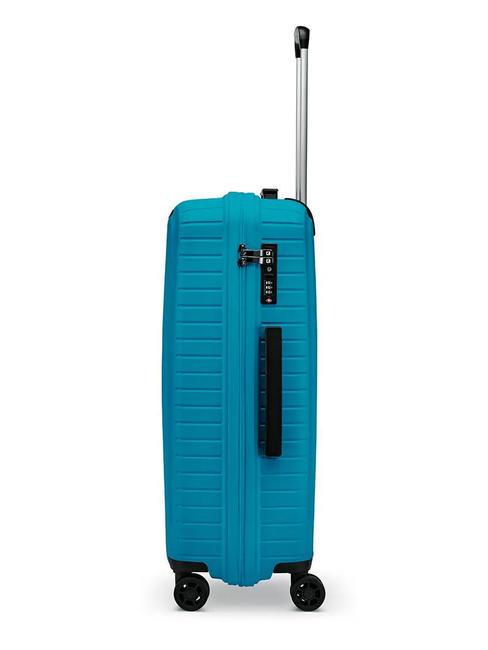 HEXA Set of 3 trolleys: cabin + medium + large blue river - Trolley Set
