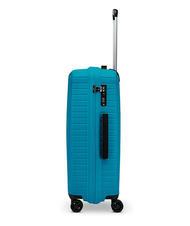 R RONCATO HEXA Set of 3 trolleys: cabin + medium + large blue river - Trolley Set - 6