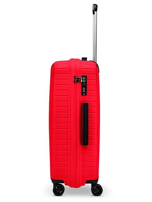 HEXA Medium size trolley Red - Rigid Trolley Cases