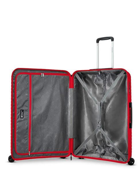 HEXA Trolley large size Red - Rigid Trolley Cases