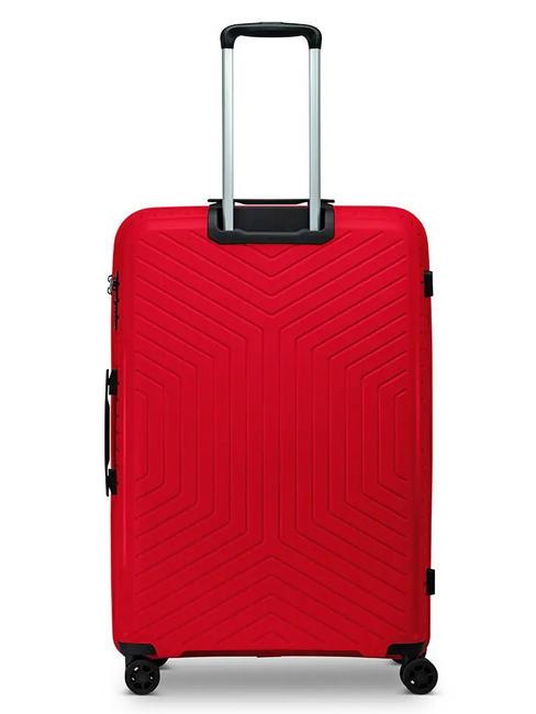 HEXA Trolley large size Red - Rigid Trolley Cases