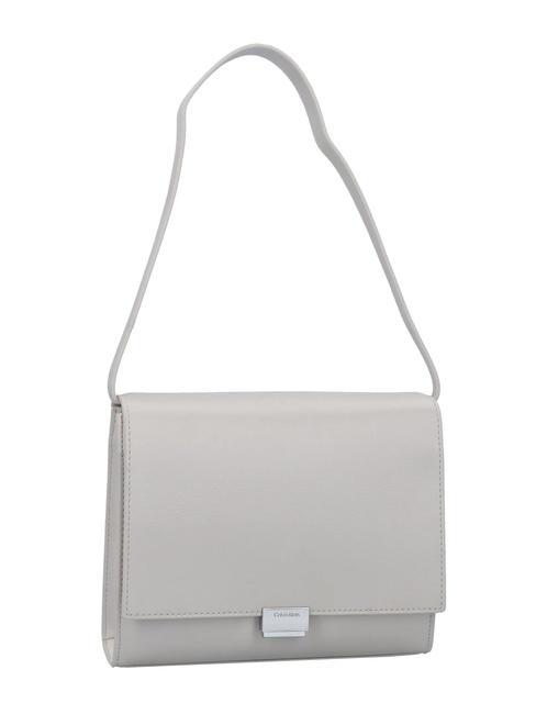 ARCHIVE HARDWARE SHINY Shiny shoulder bag dark ecru - Women’s Bags