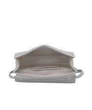 CALVIN KLEIN ARCHIVE HARDWARE SHINY Shiny shoulder bag dark ecru - Women’s Bags - 5