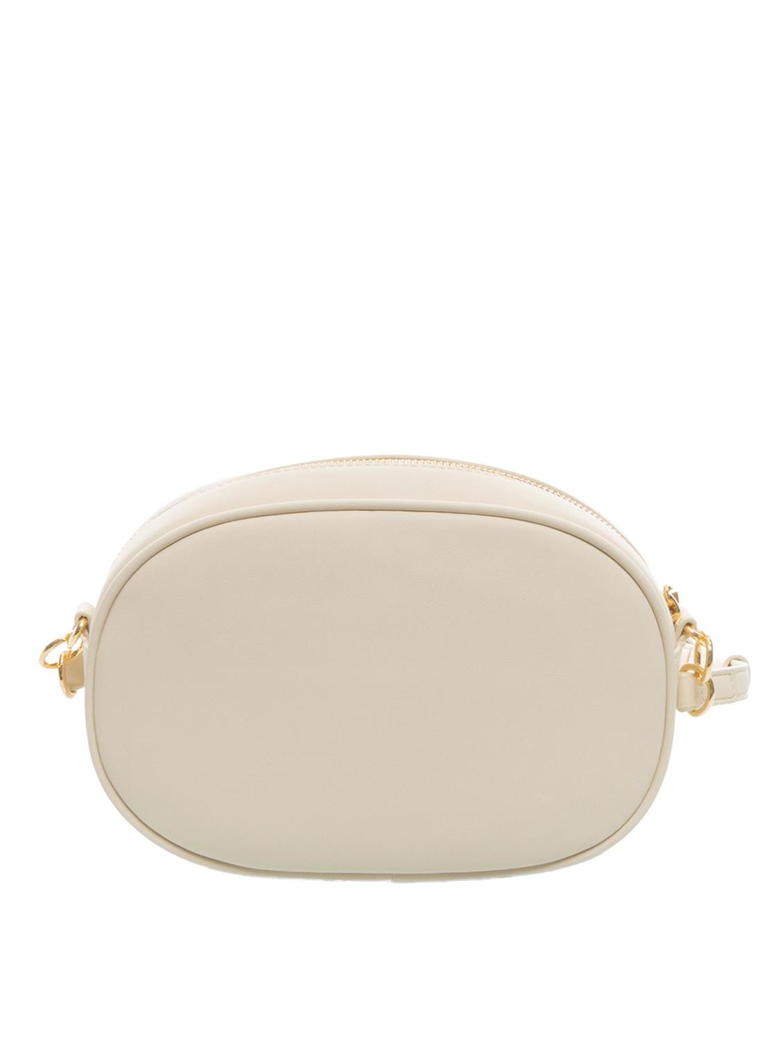 Love Moschino Bold Love Shoulder Camera Bag Ivory - Buy At Outlet 