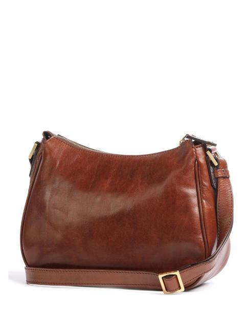 STORY Shoulder bag, in leather BROWN - Women’s Bags
