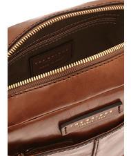 THE BRIDGE VESPUCCI  Leather bag BROWN - Over-the-shoulder Bags for Men - 4