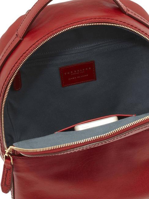 PEARLDISTRICT PEARLDISTRICT Leather backpack currant / gold - Women&rsquo;s Bags