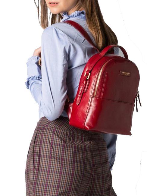 PEARLDISTRICT PEARLDISTRICT Leather backpack currant / gold - Women&rsquo;s Bags