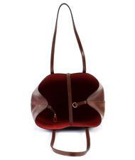 THE BRIDGE DALSTON Leather shopping bag with pouch BROWN - Women&rsquo;s Bags - 5