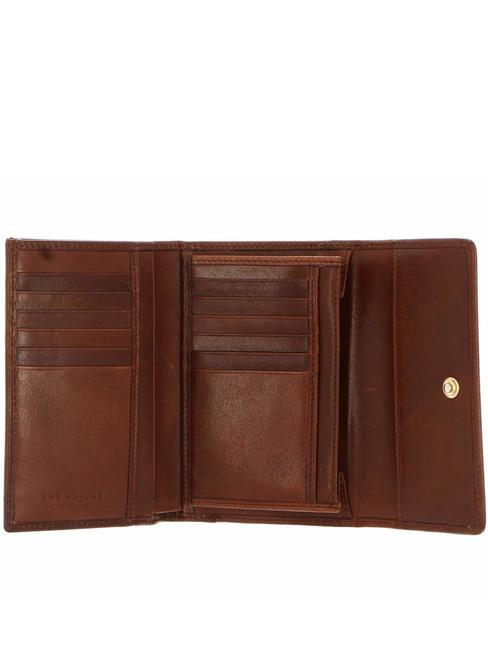 STORY Women's leather wallet BROWN - Women’s Wallets