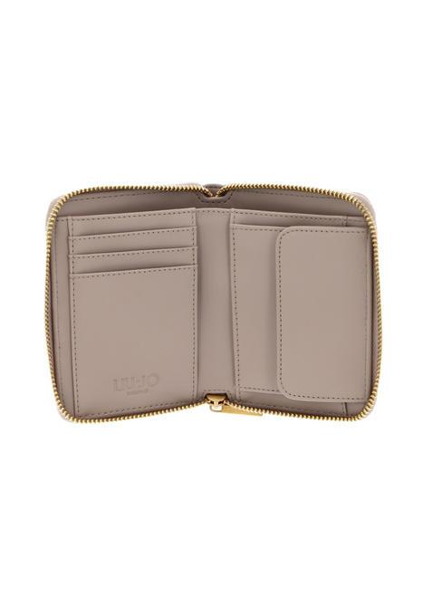 ACHALA Small zip around wallet taupe - Women&rsquo;s Wallets