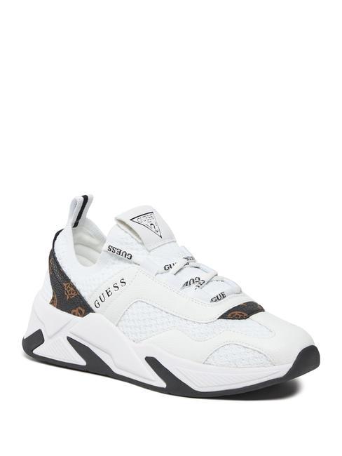 GENIVER2 Sneakers White / Brown - Women&rsquo;s shoes