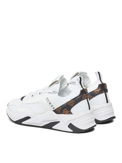 GENIVER2 Sneakers White / Brown - Women&rsquo;s shoes