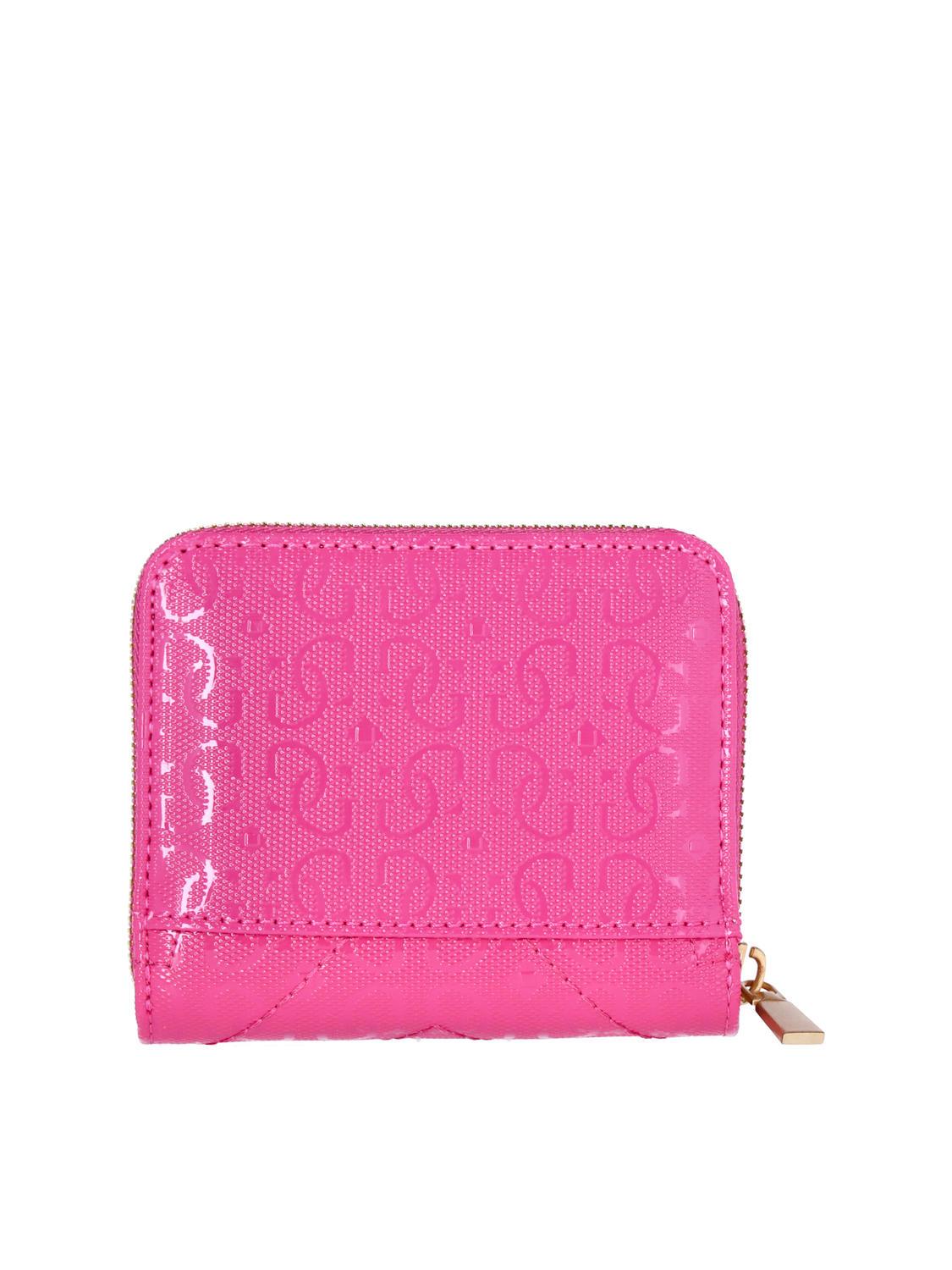 Guess Jania Small Wallet Fuchsia - Buy At Outlet Prices! 