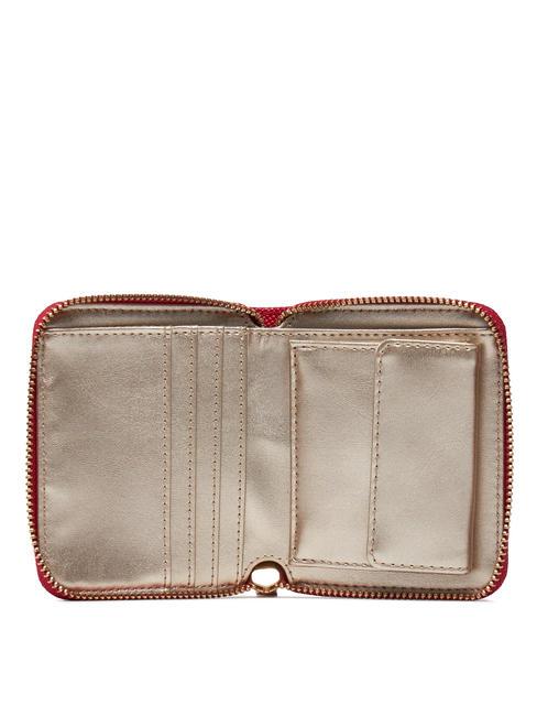 LAUREL Small zip around wallet RED - Women&rsquo;s Wallets