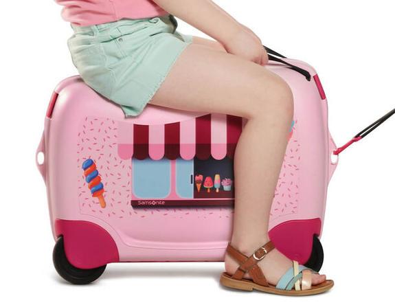 DREAM2GO Ride-on kids trolley ice cream van - Hand luggage