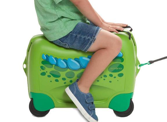 DREAM2GO Ride-on kids trolley dinosaur d. - Hand luggage